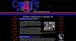 Desktop Screenshot of crossfit4everyone.com